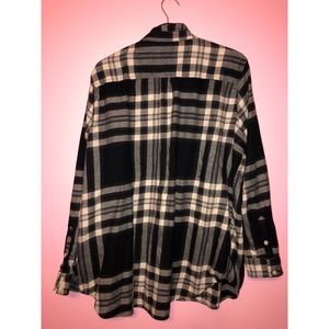 Long sleeve plaid shirt